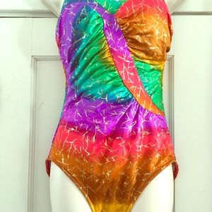 Size 12 Bathing suit by Carol Wior never worn .
